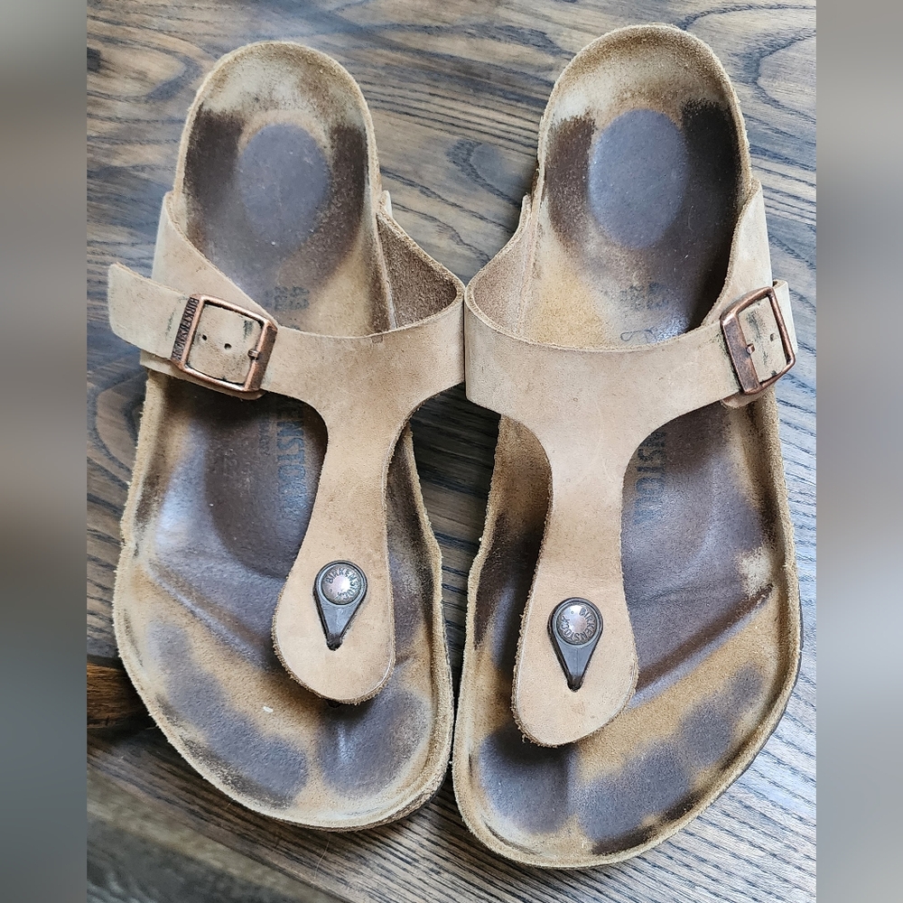 Birkenstock Brown Leather Footbed